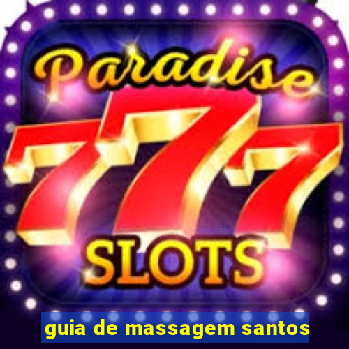 guia de massagem santos